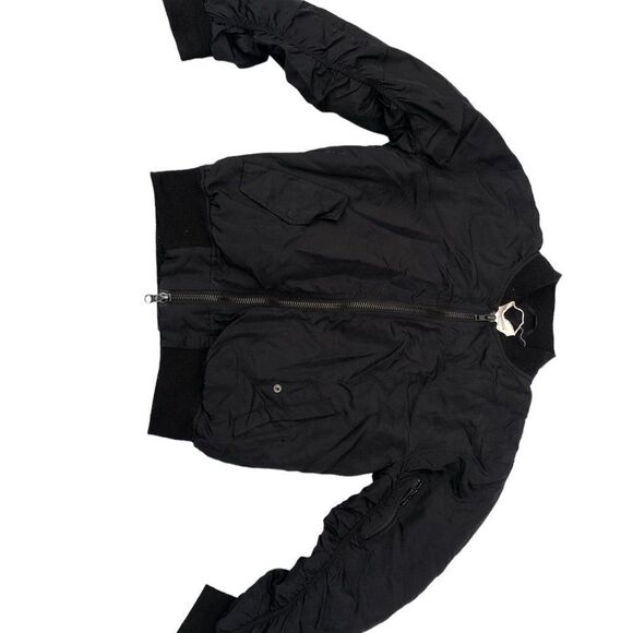 RARE Oblivion By Represent Bomber Jacket Black Medium - Picture 4 of 13